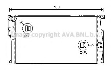 Imagine Radiator, racire motor PRASCO BW2455