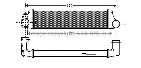 Imagine Intercooler, compresor PRASCO BW4207