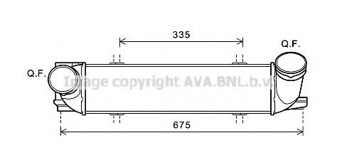 Imagine Intercooler, compresor PRASCO BW4438