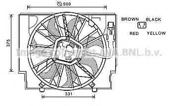 Imagine Ventilator, radiator PRASCO BW7529