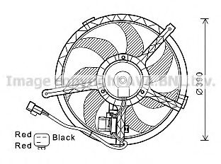 Imagine Ventilator, radiator PRASCO BW7534