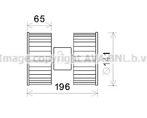 Imagine Electromotor, ventilatie interioara PRASCO BW8475