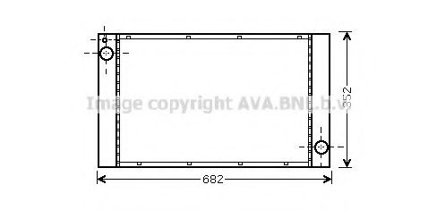 Imagine Radiator, racire motor PRASCO BWA2333