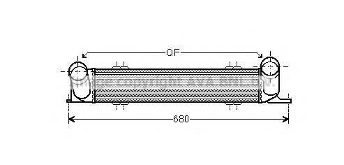 Imagine Intercooler, compresor PRASCO BWA4538