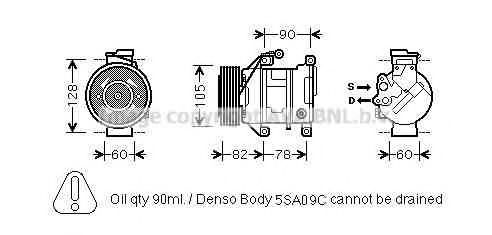 Imagine Compresor, climatizare PRASCO BWK316