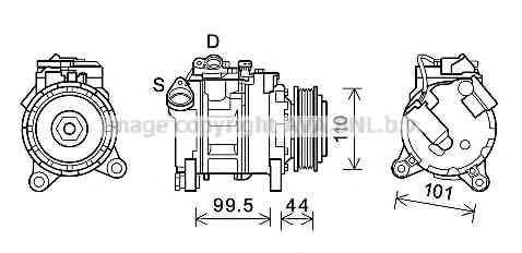 Imagine Compresor, climatizare PRASCO BWK492