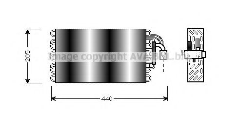 Imagine evaporator,aer conditionat PRASCO BWV003