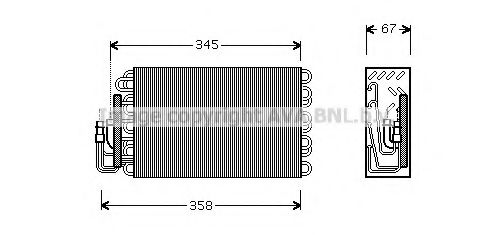 Imagine evaporator,aer conditionat PRASCO BWV272