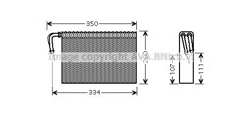 Imagine evaporator,aer conditionat PRASCO BWV305