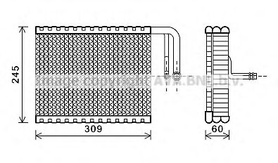 Imagine evaporator,aer conditionat PRASCO BWV440