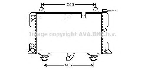 Imagine Radiator, racire motor PRASCO CN2003