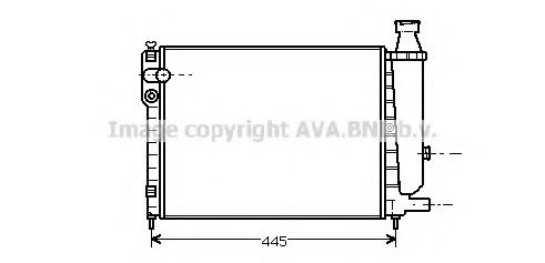 Imagine Radiator, racire motor PRASCO CN2049