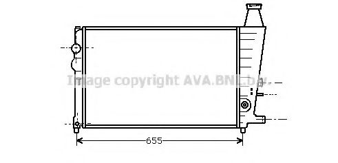 Imagine Radiator, racire motor PRASCO CN2051