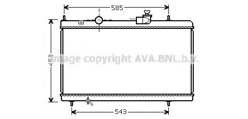 Imagine Radiator, racire motor PRASCO CN2228