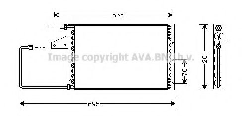 Imagine Condensator, climatizare PRASCO CN5097