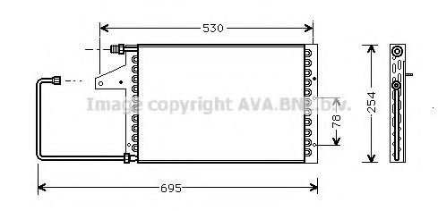 Imagine Condensator, climatizare PRASCO CN5098