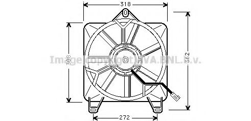 Imagine Electromotor, ventilatie interioara PRASCO CN7512