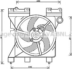 Imagine Ventilator, radiator PRASCO CN7547