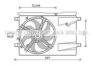 Imagine Ventilator, radiator PRASCO CN7549