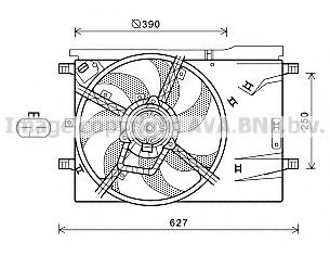 Imagine Ventilator, radiator PRASCO CN7550