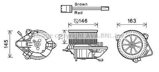 Imagine Electromotor, ventilatie interioara PRASCO CN8294