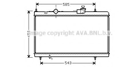 Imagine Radiator, racire motor PRASCO CNA2228