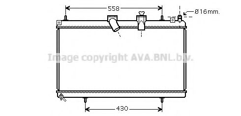 Imagine Radiator, racire motor PRASCO CNA2229