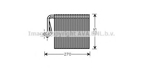 Imagine evaporator,aer conditionat PRASCO CNV233