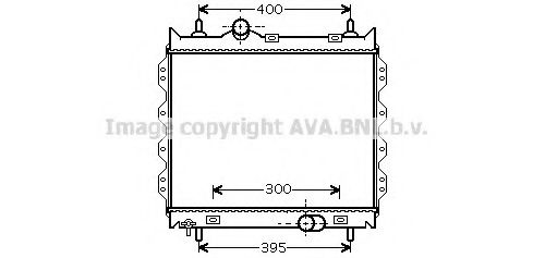 Imagine Radiator, racire motor PRASCO CR2083