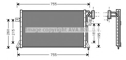 Imagine Condensator, climatizare PRASCO CR5018