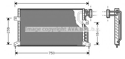 Imagine Condensator, climatizare PRASCO CR5020