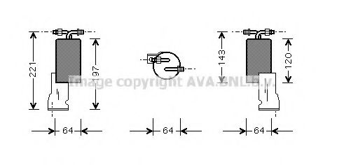 Imagine uscator,aer conditionat PRASCO CRD066