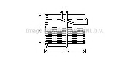 Imagine evaporator,aer conditionat PRASCO CRV090