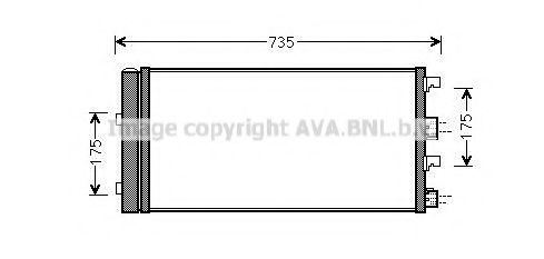 Imagine Condensator, climatizare PRASCO DAA5004D