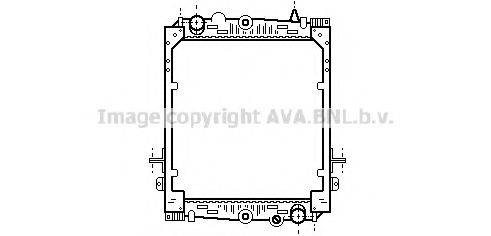 Imagine Radiator, racire motor PRASCO DF2023