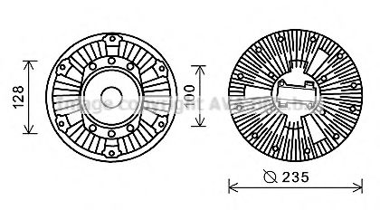 Imagine Cupla, ventilator radiator PRASCO DFC055