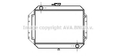 Imagine Radiator, racire motor PRASCO DN2011