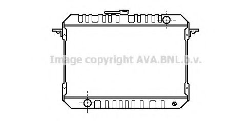 Imagine Radiator, racire motor PRASCO DN2033