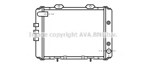 Imagine Radiator, racire motor PRASCO DN2053