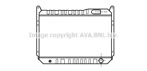 Imagine Radiator, racire motor PRASCO DN2067