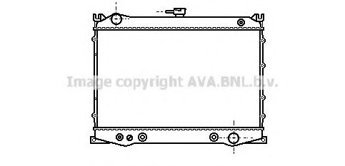 Imagine Radiator, racire motor PRASCO DN2080