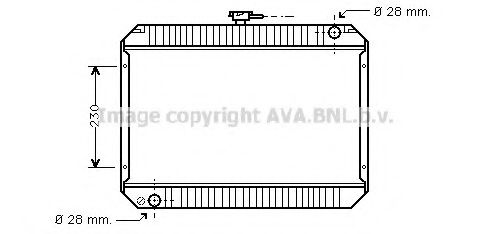 Imagine Radiator, racire motor PRASCO DN2100