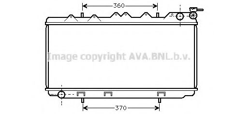 Imagine Radiator, racire motor PRASCO DN2114