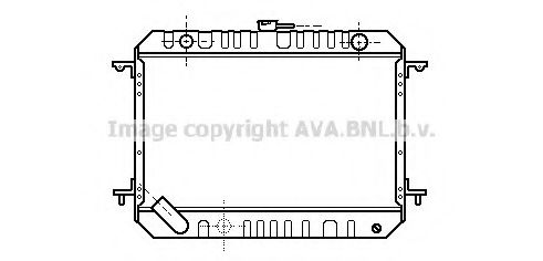 Imagine Radiator, racire motor PRASCO DN2145