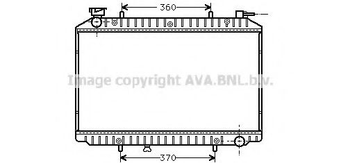 Imagine Radiator, racire motor PRASCO DN2155