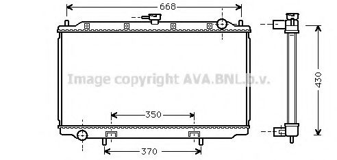 Imagine Radiator, racire motor PRASCO DN2179