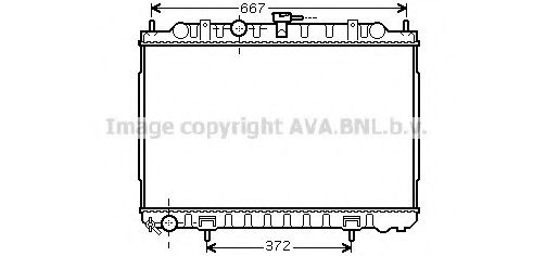 Imagine Radiator, racire motor PRASCO DN2238