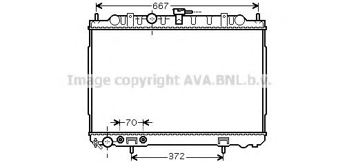 Imagine Radiator, racire motor PRASCO DN2239