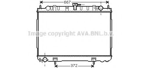 Imagine Radiator, racire motor PRASCO DN2241