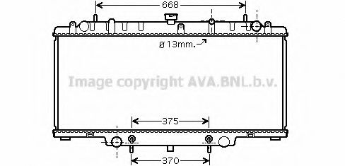 Imagine Radiator, racire motor PRASCO DN2264